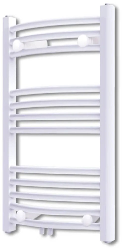 vidaXL Radiator port-prosop încălzire centrală baie 500x764 mm curbat