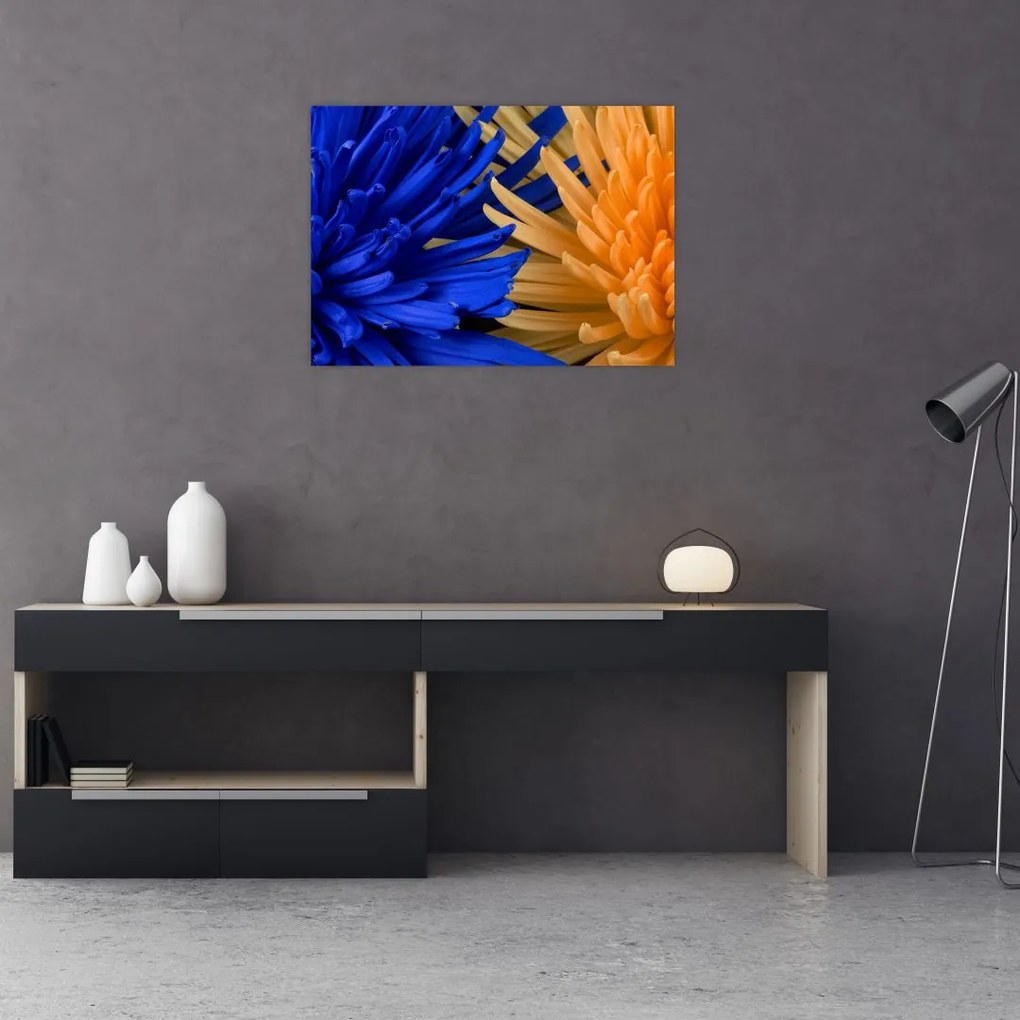 Tablou detailat cu flori (70x50 cm)
