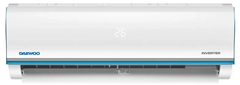 Aparat de aer conditionat inverter Daewoo SAF24M1WR30, 24000 BTU, A++, 60 m², 7 moduri, Wi-Fi, Dezghetare automata, Autocuratare, Timer, Jet Cool/Heat, Alb