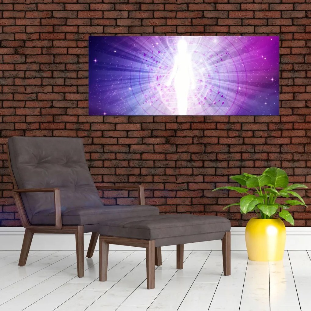 Tablou abstract - Femeie (120x50 cm)