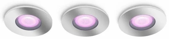 Philips Hue 3xLED RGB lampa baie dimabilă 1xGU10/5,7W/230V IP44