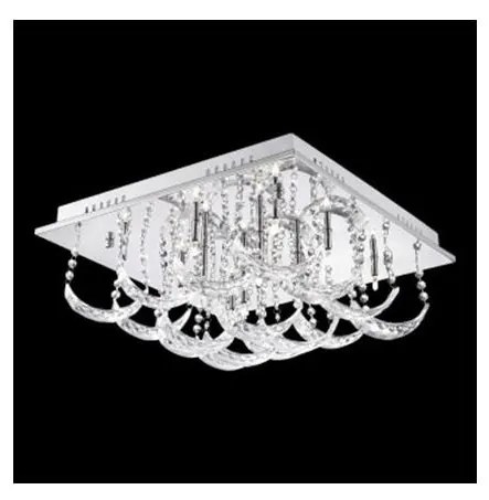 Luxera 64314 - Plafoniera BACARAT 12xG4/20W/230V