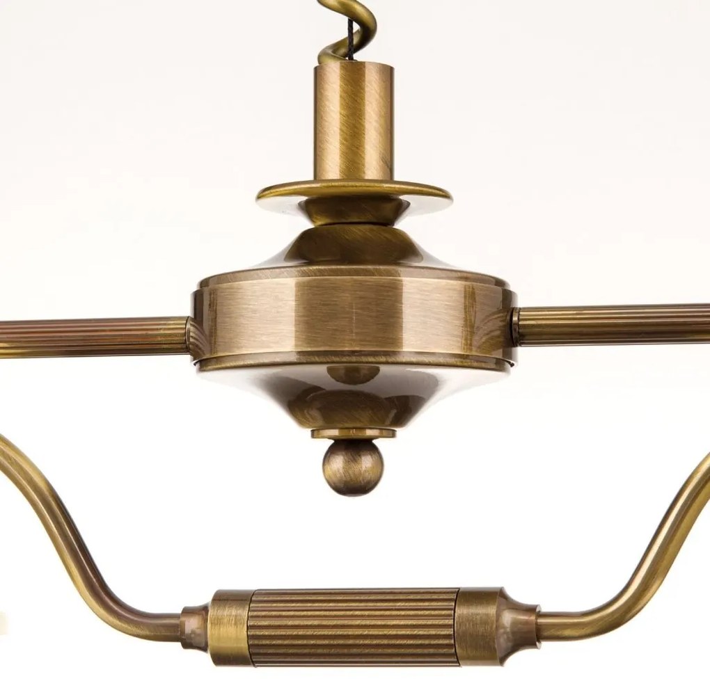 Lustra realizata manual design rustic ARTDESIGN, patina/ champagne