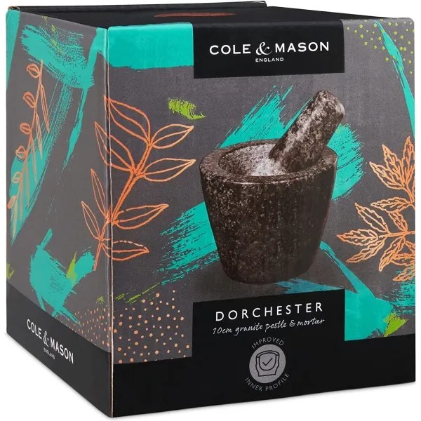 Cole&Mason - Pistil granit cu pistil, pr. 10 cm, seria GRANITE