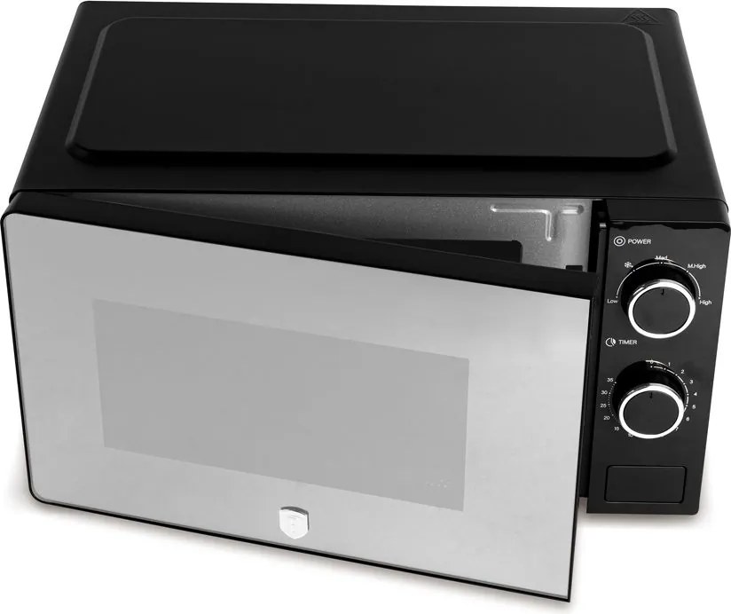 Cuptor cu microunde Berlinger Haus BH 9904, 20 L, negru mat