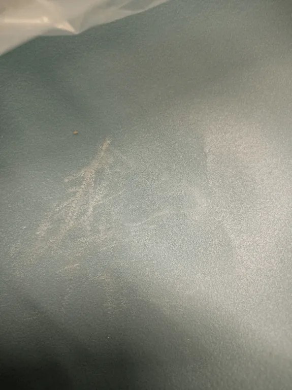 OFERTĂ Scaun de sufragerie OSAKA din plastic, petrol albastru Calitatea II