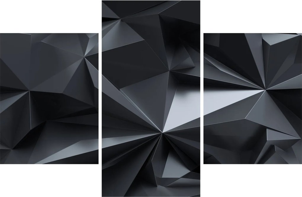 Tablou - Abstracție geometrică (90x60 cm)
