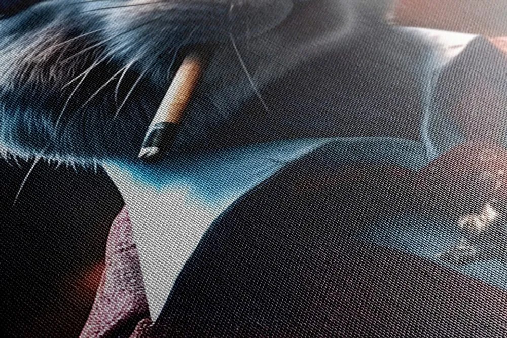 Tablou animal gangster iepure