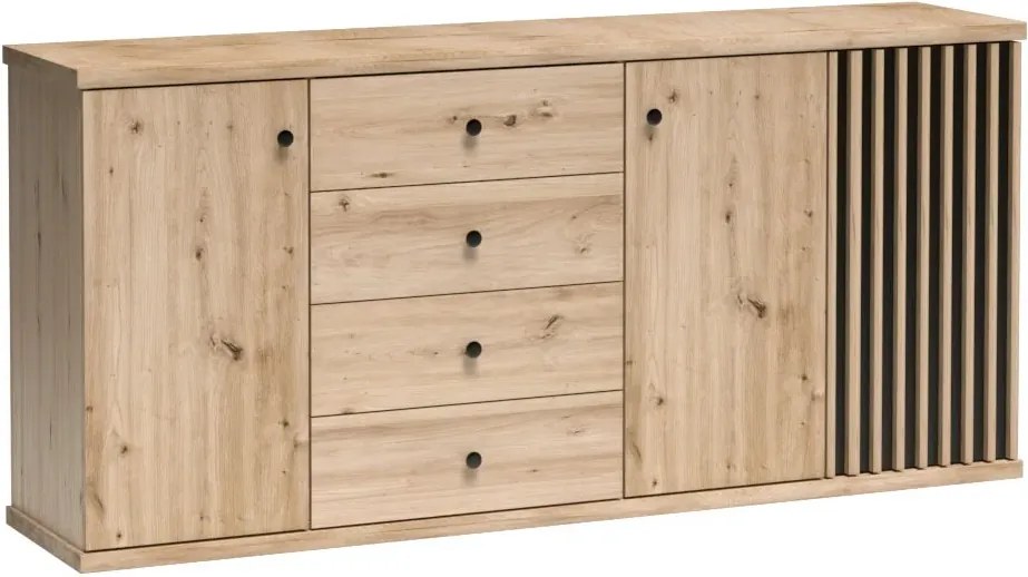 Comoda KOLI C-20, stejar artisan