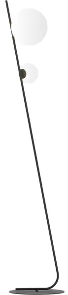 Lampă de podea TATU 2xG9/8W/230V neagră