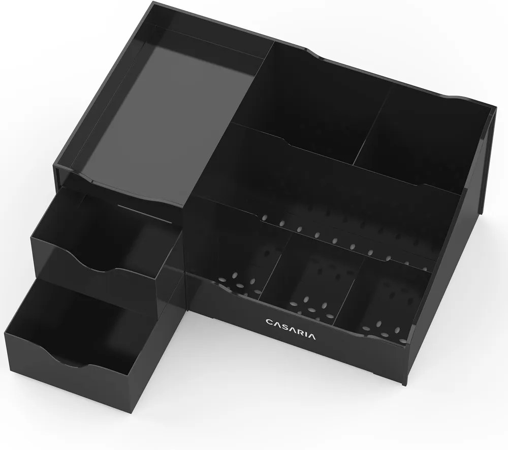 Organizator pentru produse cosmetica Versatil Negru