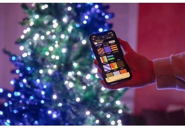 Instalație LED RGB de Crăciun de exterior 250xLED 20 m IP44 Wi-Fi Twinkly TWS250STP-BEU