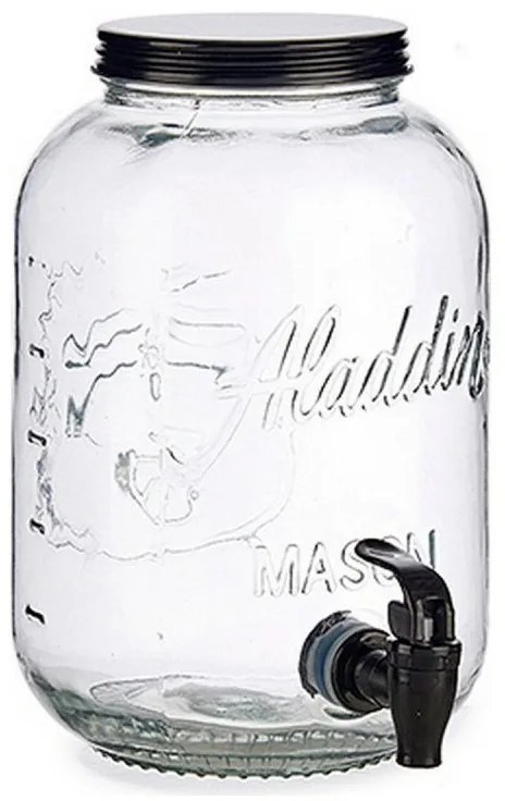 Recipient din sticla pentru bauturi ALLADIN 3.8L