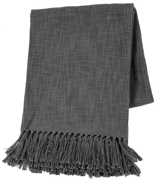 Cuvertură Tiseco Home Studio Slub, 130 x 160 cm, gri
