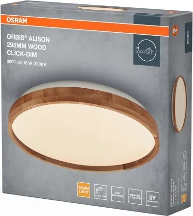 Osram - Plafonieră LED dimabilă ORBIS ALISON LED/16W/230V Ø 29,5 cm