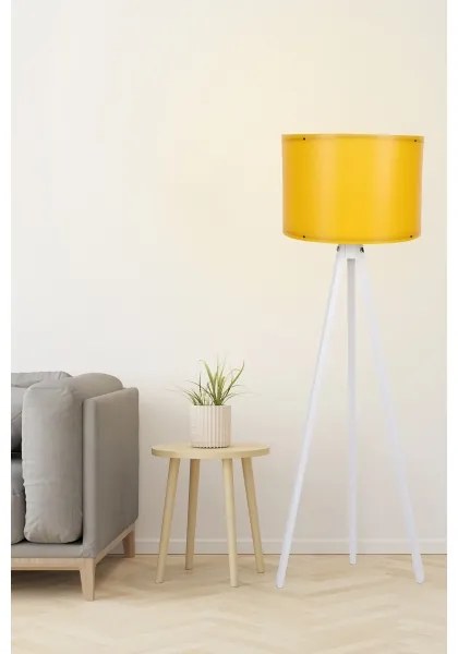 Lampadar AYD 1xE27/60W/230V portocaliu/alb