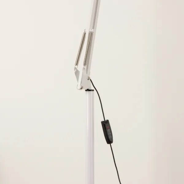 Brilagi - Lampă de podea flexibilă VARIO LED reglabilă, 14W/230V, 157 cm, albă
