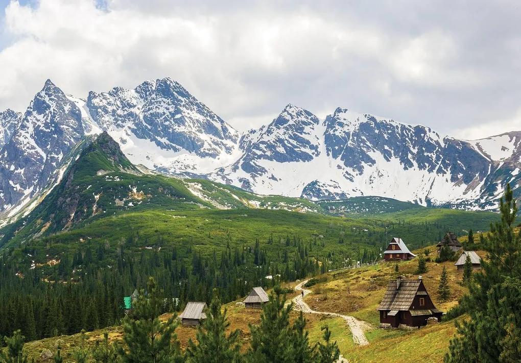 Fototapet - Munții Tatra pitorești (152,5x104 cm), în 8 de alte dimensiuni noi