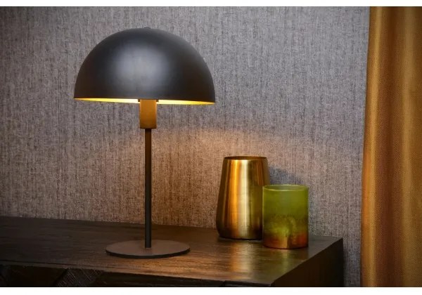 Lampă de masă Lucide 45596/01/30 SIEMON 1xE14/25W/230V negru
