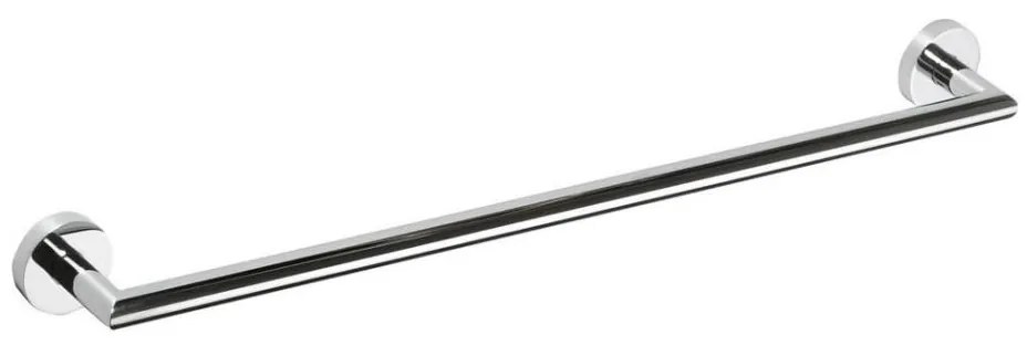 Sapho – Suport pentru prosoape de perete X-ROUND, 6,5 x 65,5 cm, crom lucios