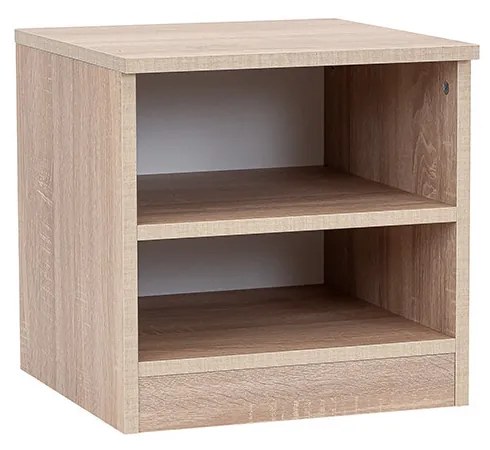 Noptieră Miami deschisă 40x40 cm stejar sonoma-stejar sonoma