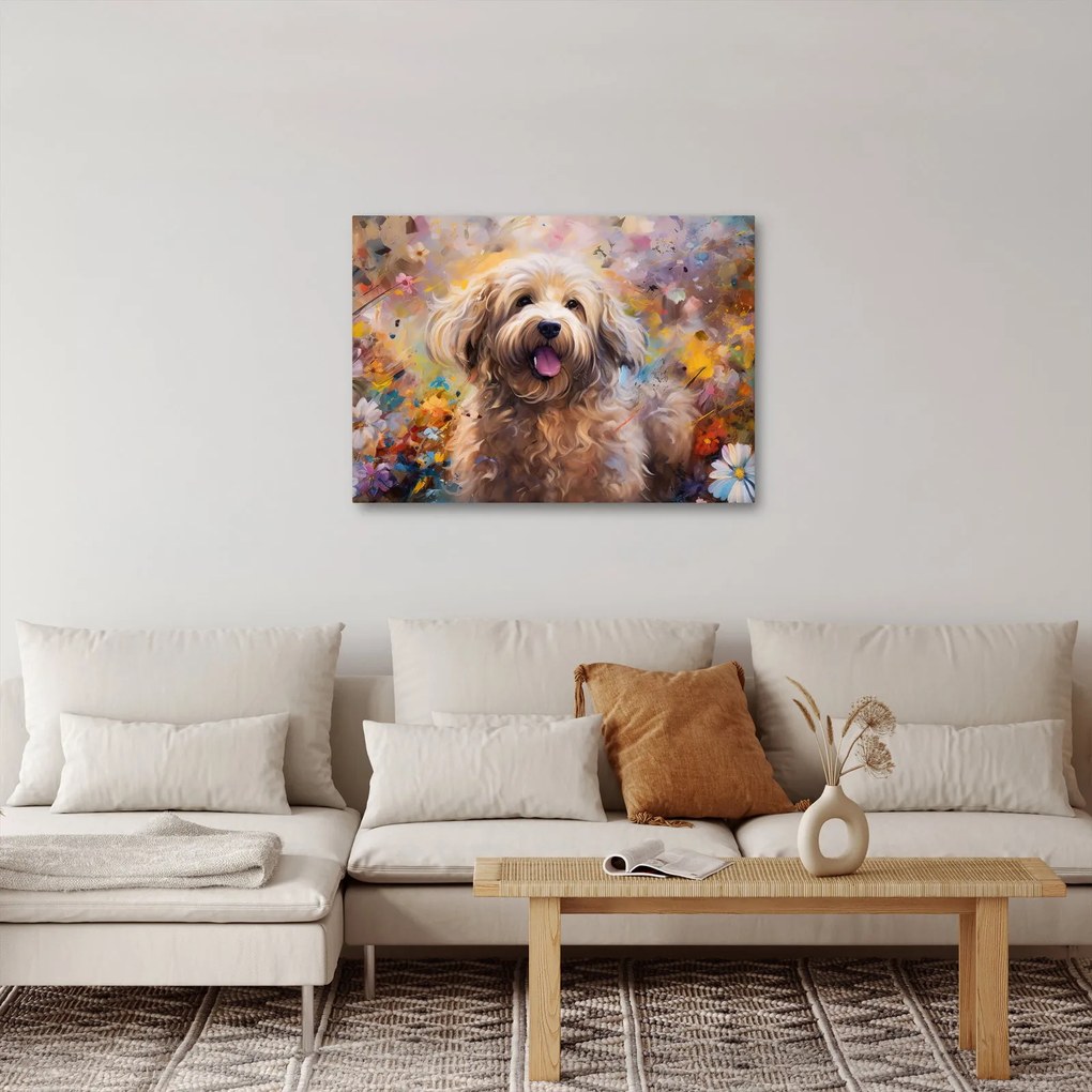 Tablou - Happy Dog II. (70x50 cm)
