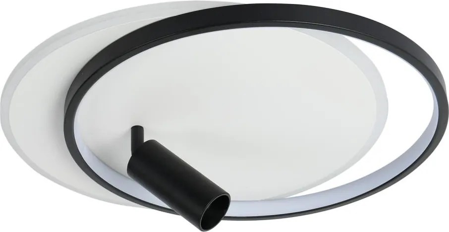 Brilagi - Plafonier LED dimabil UNITY LED/48W/230V + 1xGU10/3W alb/negru + cu telecomandă