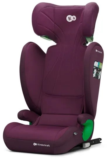 KINDERKRAFT - Scaun auto JUNIOR FIX 2 (100-150 cm) Cherry Pearl
