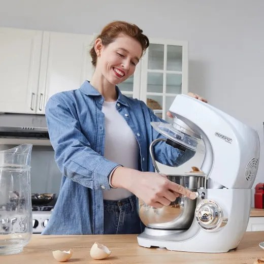 Deuba Robot de bucatarie Noblesse 4.5L - argintiu
