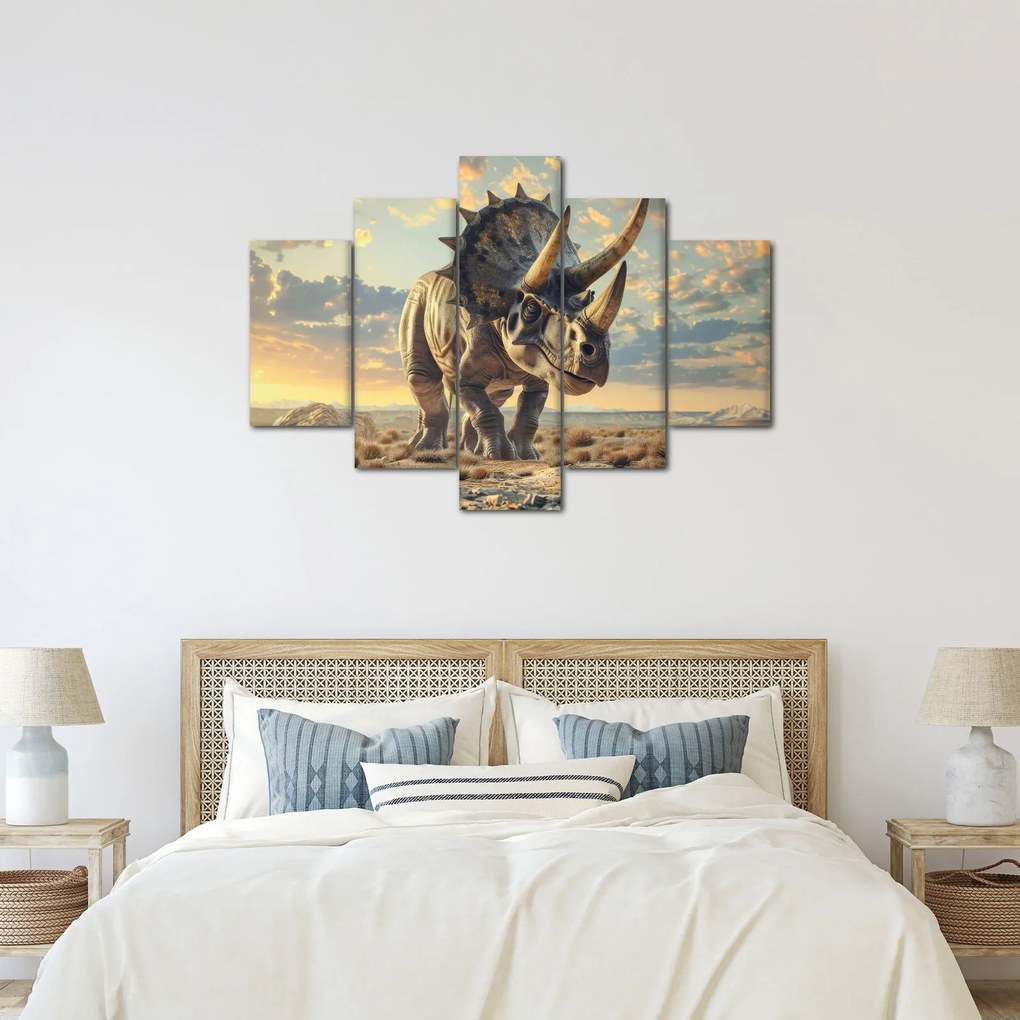 Tablou - Triceratops (150x105 cm)