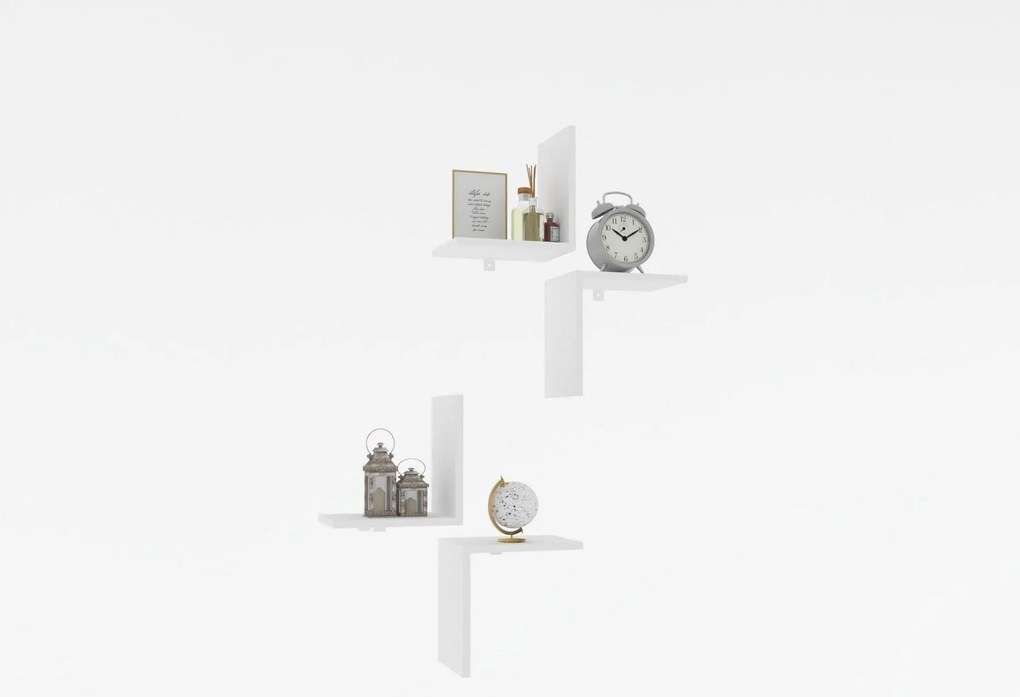 Set 4buc. rafturi Duteke (alb) . 1095806