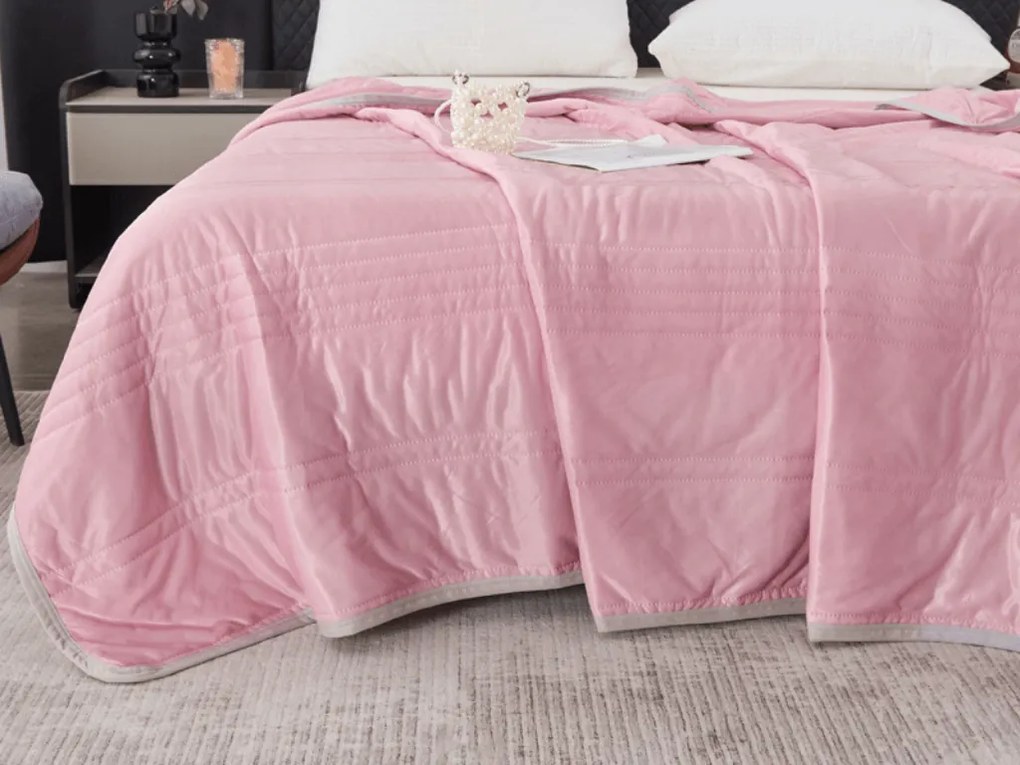 Pilota de vara racoritoare CELIA, roz Dimensiune: 200 x 220 cm