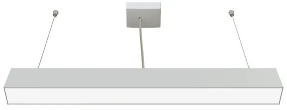 Lustră LED pe cablu LOOK LED/23W/230V 4000K 60 cm argintie APLED