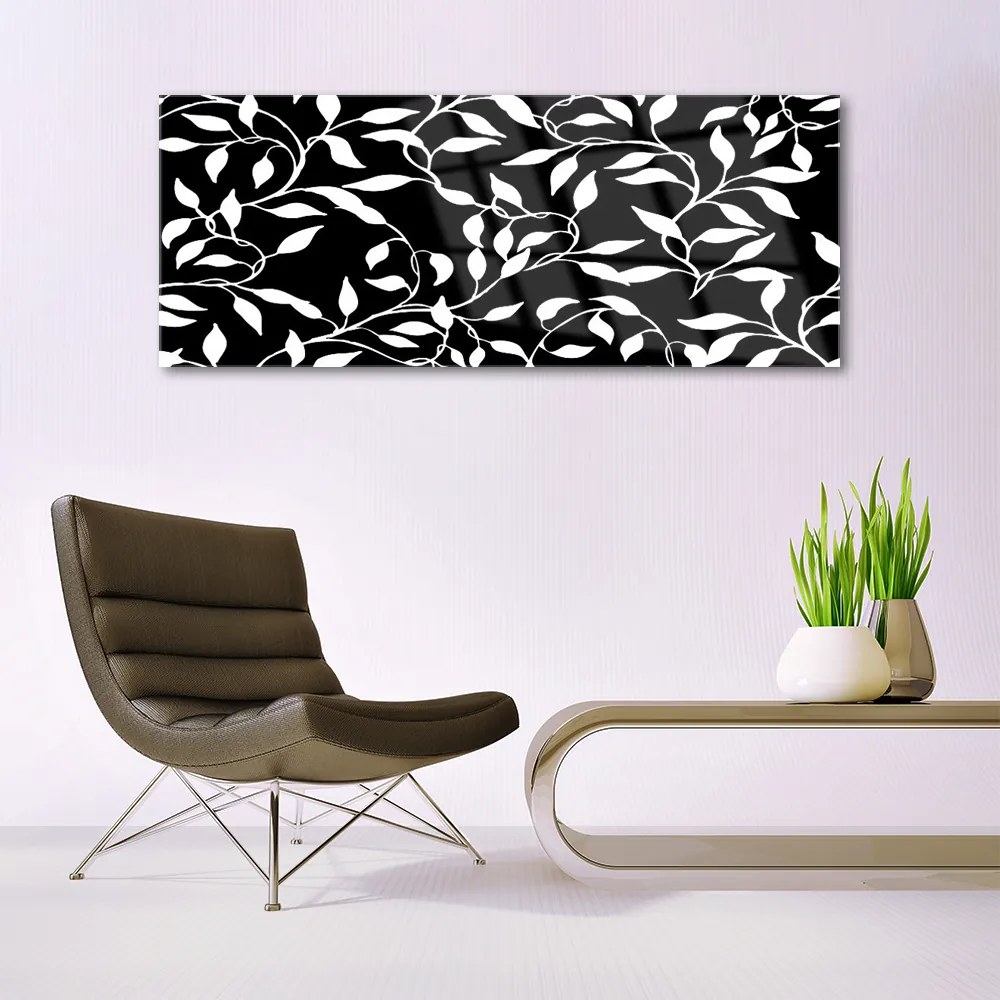 Tablouri acrilice Abstract Art Alb Negru