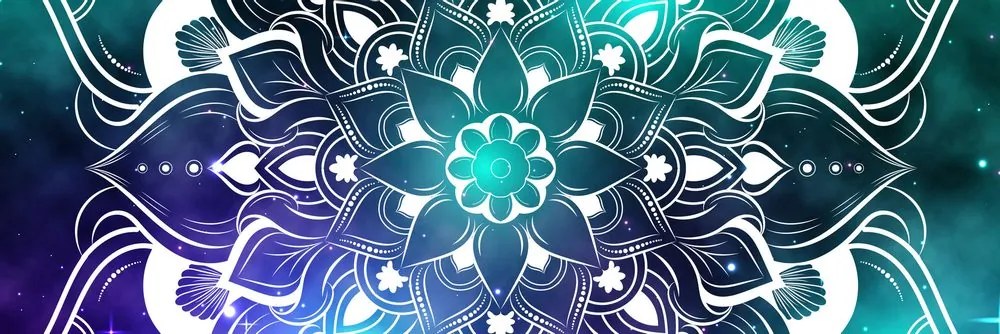 Tablou Mandala modernă cu un model oriental