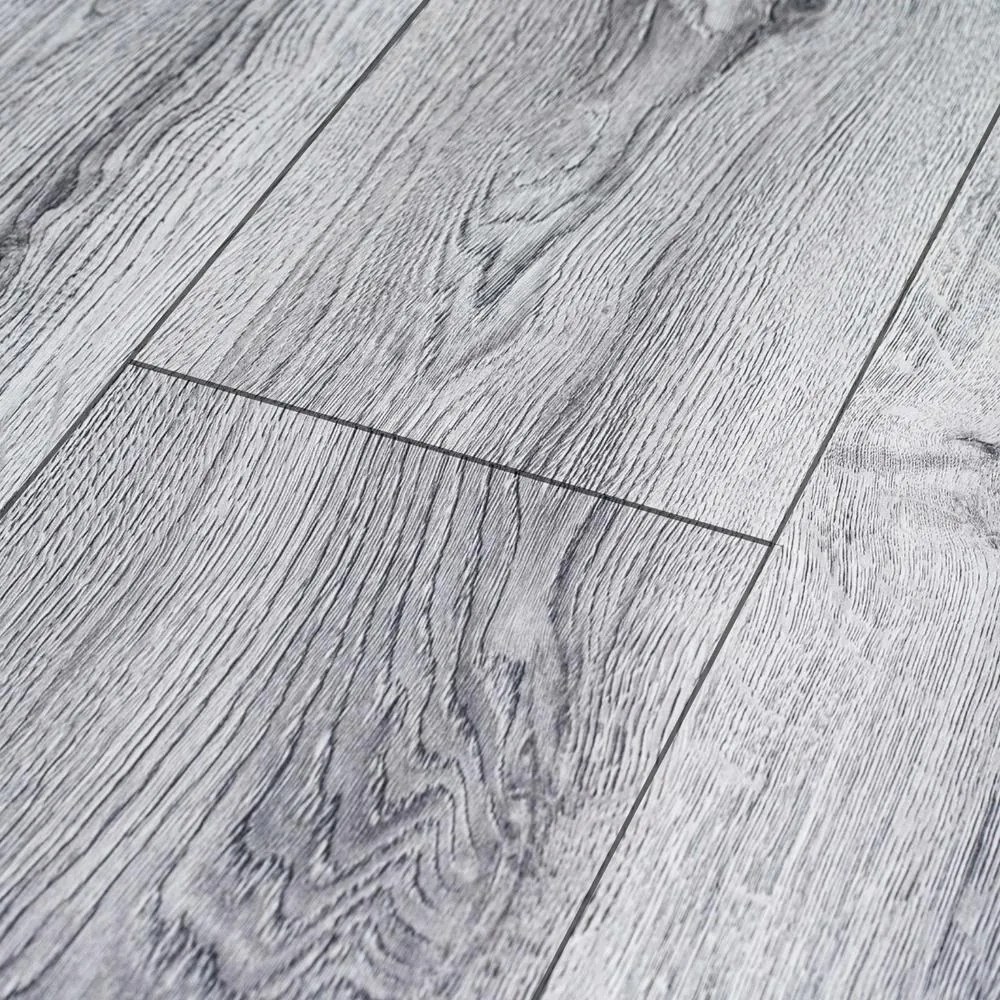 W-STEP pardoseală laminată, imitatie stejar alb, 1220x200x8 mm, AC4