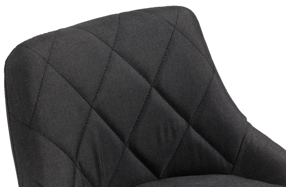 Scaun de bar, negru/crom, MARID