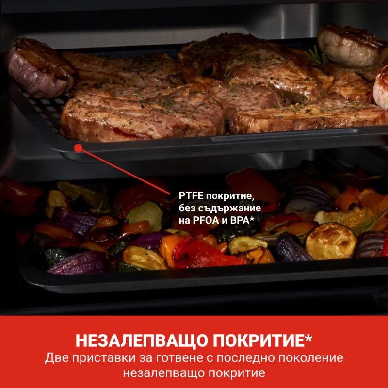 Friteuza/cuptor cu aer cald Instant Pot Vortex Plus Oven 140410101, 1700W, 13 l, 8 programe, Pana la 205°C, EvenCrisp, Negru