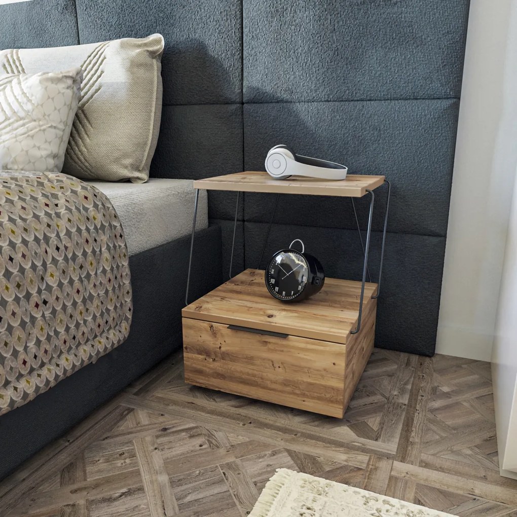 Măsuță de noptieră Tekoba Pine