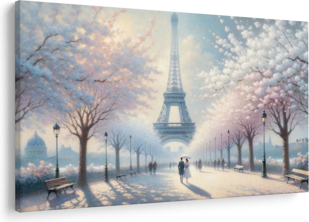 Tablou - Pictură din Paris (90x60 cm)
