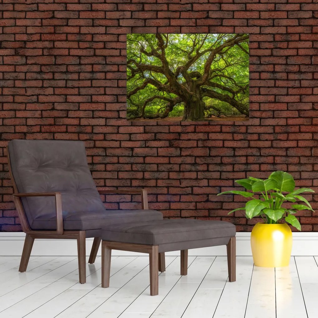 Tablou - Copac verde (70x50 cm)