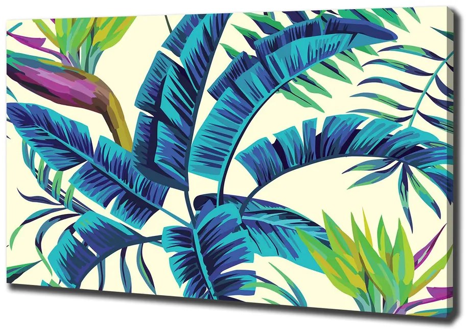 Tablou canvas Frunze tropicale