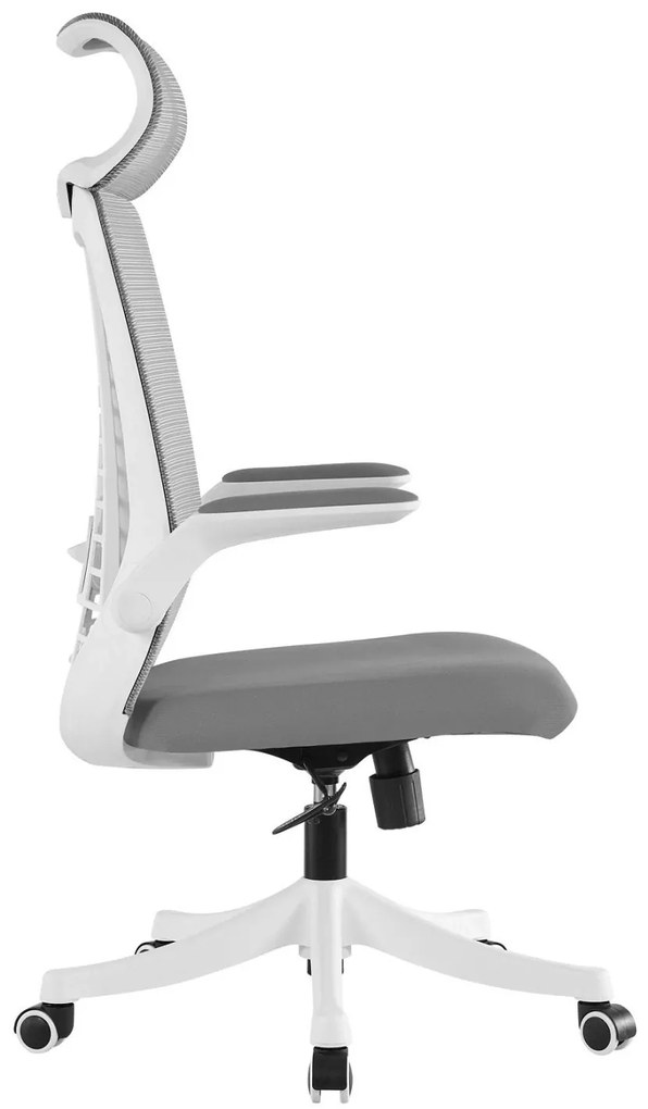 RESIGILAT- Scaun ergonomic Babur-H, spatar Mesh, sezut textil, Gri