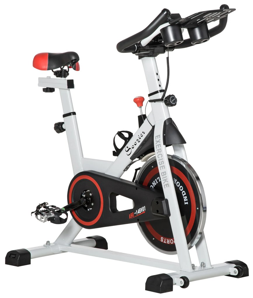 HOMCOM bicicleta spinning pentru interior, 103x 53x105-117.5cm | Aosom Romania
