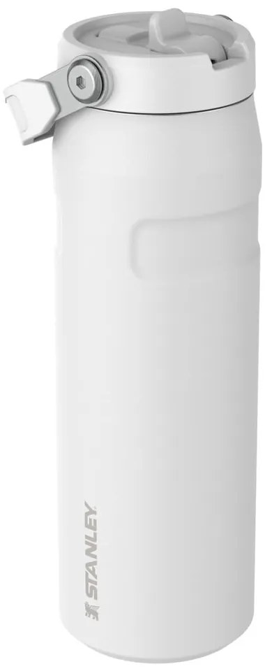 Termos alb din oțel inoxidabil 700 ml IceFlow™ Bottle Flip Straw 2.0 Frost – Stanley