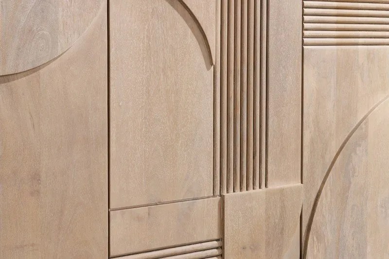 Comoda cu model optic 3D Art Deko 170cm Mango