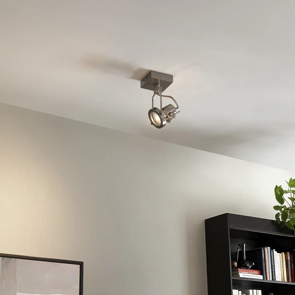 Spotlight industrial din oțel rotativ și înclinabil - Suplux