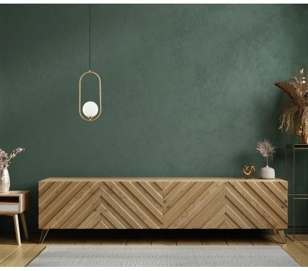 ITALUX PND-3965-1-BRO - Lustră pe cablu LUPUS 1xG9/25W/230V negru/bronz