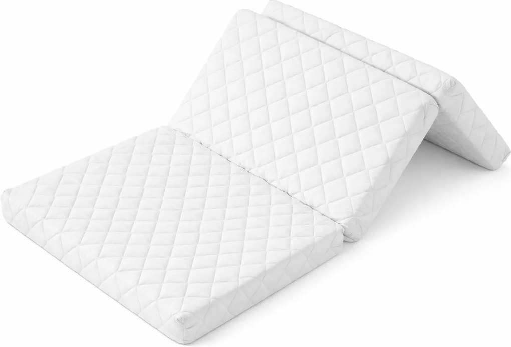 Saltea de calatorie pliabila copii 120x60 cm Danpol ,   husa bumbac matlasat, geanta transport, antialergica