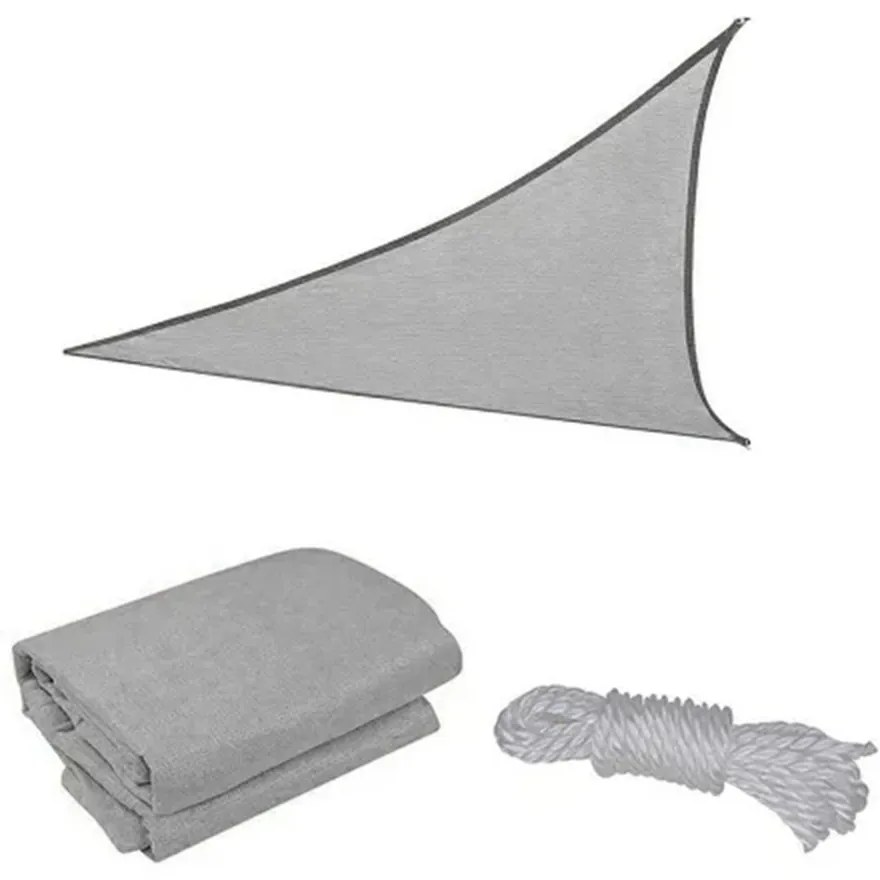 Rana soare naviga triunghiular 3x3x3 m gri